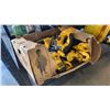 Image 1 : Box of various dewalt cordless tools