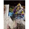 Image 2 : TRAY OF AMAZON OVERSTOCK ITEMS, GAMES, PET COLLAR, MASKS, ETC
