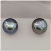 Image 1 : NEW STERLING SILVER GENUINE FRESHWATER PEARL EARRINGS - RETAIL $50