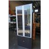 Image 1 : BLACK MODERN DISPLAY CABINET