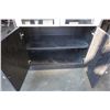 Image 3 : BLACK MODERN DISPLAY CABINET