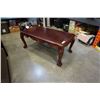 Image 1 : Inlaid claw foot coffee table
