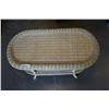 Image 2 : WICKER COFFEE TABLE