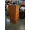 Image 2 : WOOD 4 DRAWER FILING CABINET