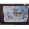 Image 2 : Limited edition print solo singer grey wolves by Jorge j Mayol signed and numbered