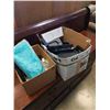 Image 1 : 2 boxes of routers, radioshack controller, gas detector and more