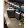 Image 1 : HEYS GREY HARD CASE ROLLING LUGGAGE AND CARRY ON BAG