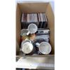 Image 2 : 2 BOXES OF CDS, FIGURAL PITCHER, COIN BANK, ETC
