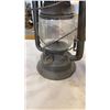 Image 8 : MARSWELLS VINTAGE METAL LANTERN AND GLASS OIL LAMP