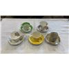 Image 1 : 5 CUPS AND SAUCERS, 4 CHINA, ONE POTTERY - PARAGON, ROYAL ALBERT AND ROYAL WINTON