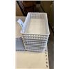 Image 2 : LOT OF PLASTIC BASKETS