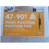 Image 2 : NEW OVERSTOCK INSIGNIA 47-90 INCH FIXED POSITION TV WALL MOUNT - UP TO 120LBS