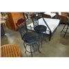 Image 2 : 2 METAL BASE SWIVEL BAR STOOLS