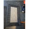 Image 2 : 3 area carpets - 51x30 inches, 46x30 inches and 35x22 inches
