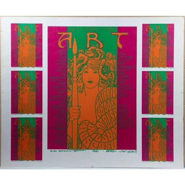 (2) Mouse, Kelley, Griffin, Wilson, Moscosco/Artist Rights Today posters