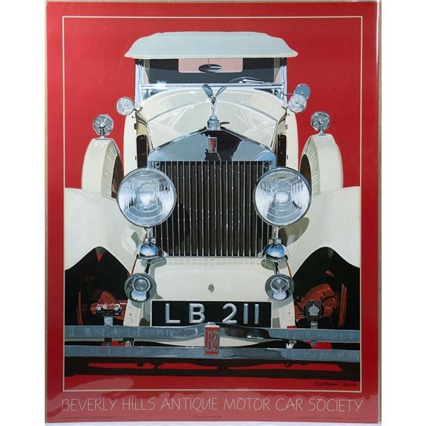 Harold James Cleworth/Two Automobile Posters