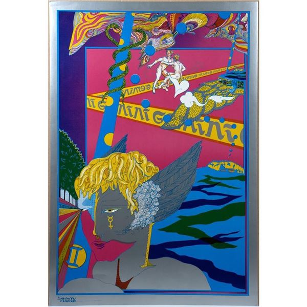 (3) Posters/Figure with Wings as Ears