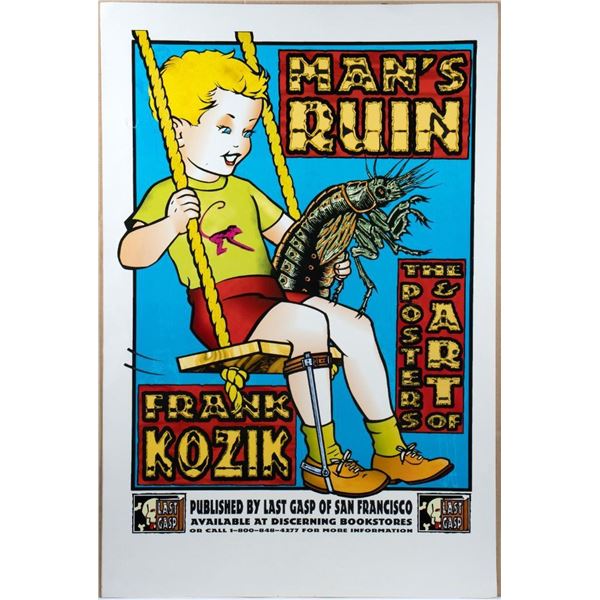 (2) Frank Kozik/Mans Ruin Posters