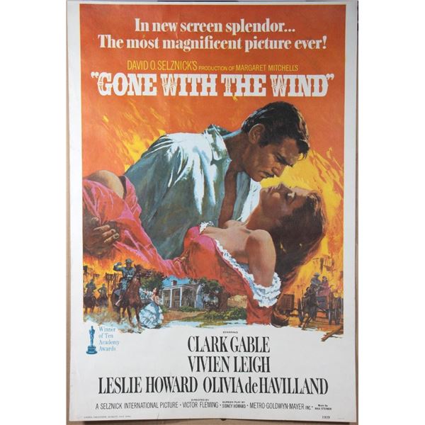 Gone with the Wind 1939 Poster