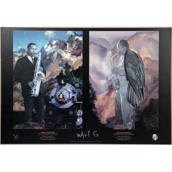 (35) Wavy Gravy/John Coltrane and Charlie Parker Posters