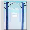 Image 1 : "Blue Morning" Limited Edition Giclee on Canvas by Larissa Holt, Numbered and Signed. This piece com