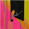 Image 2 : Gail Rodgers, "Barbie" Hand Signed Original Hand Pulled Silkscreen Mixed Media on Canvas with Letter