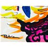 Image 3 : Patricia Govezensky- Original Watercolor with Hand Painted Frame "Aida"