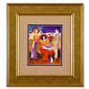 Image 1 : Moshe Leider, Framed Original Mixed Media Watercolor Painting, Hand Signed with Letter of Authentici
