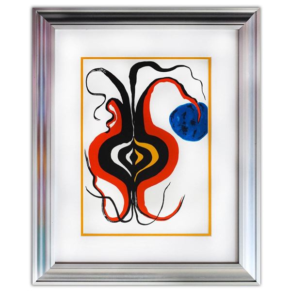 Alexander Calder- Lithograph "DLM156 - Bulbe"