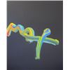 Image 3 : Peter Max- Original Mixed Media "Umbrella Man with Cane"