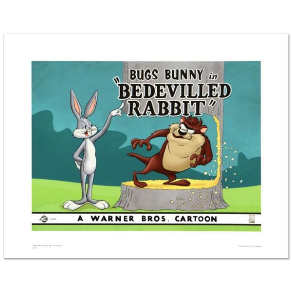 "Bedevilled Rabbit" Limited Edition Giclee from Warner Bros., Numbered with Hologram Seal and Certif