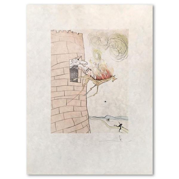 Salvador Dali (1904-1989), "The Grand Inquisitor Expels the Savior" Hand Signed Limited Edition Orig