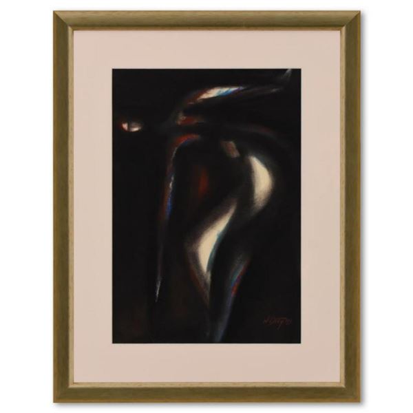 Neal Doty (1941-2016), Framed Original Painting, Dated 1973 and Hand Signed with Letter of Authentic