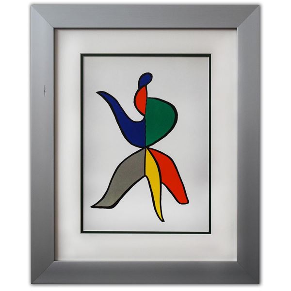 Alexander Calder- Lithograph "DLM141 - Sabot et bonnet phrygien II"