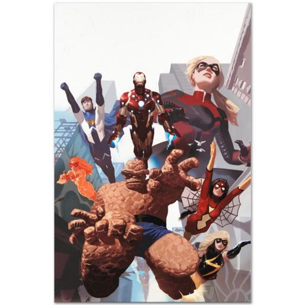 Marvel Comics "I Am An Avenger #4" Numbered Limited Edition Giclee on Canvas by Daniel Acuna with CO