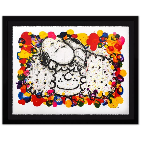 Tom Everhart- Hand Pulled Original Lithograph "Why I Like Big Hair"