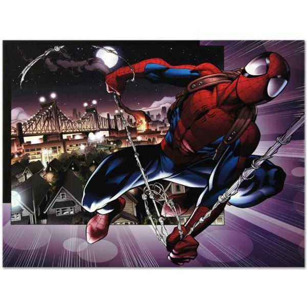 Marvel Comics "Ultimate Spider-Man #157" Numbered Limited Edition Giclee on Canvas by Mark Bagley wi