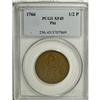 Image 3 : 1766 1/2P Pitt Halfpenny XF45 PCGS