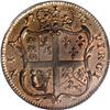 Image 2 : 1773 1/2P Virginia Halfpenny, Period MS65 Red