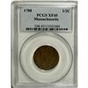 Image 1 : 1788 1/2 C Massachusetts Half Cent XF45 PCGS