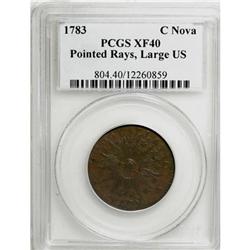 1783 COPPER Nova Constellatio Copper, Pointed