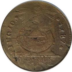 1787 1C Fugio Cent, STATES UNITED,