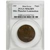 Image 1 : 1787 1C Fugio Cent MS63 Brown PCGS