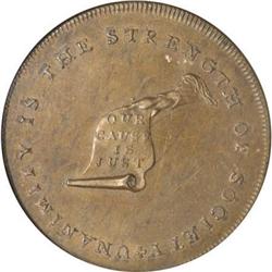 Kentucky Token, Engrailed Edge MS63 BN NGC