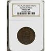 Image 1 : 1794 TOKEN Franklin Press Token MS62 Brown NGC