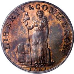 1794 1/2 P Talbot/Birm. MS64 Red and Brown PCGS