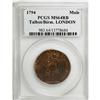 Image 3 : 1794 1/2 P Talbot/Birm. MS64 Red and Brown PCGS