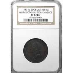 1783 1C Washington & Independence Cent, Draped