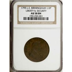 1795 1/2P Washington Liberty & Security