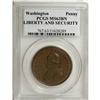 Image 1 : Washington Liberty & Security MS63 BN PCGS